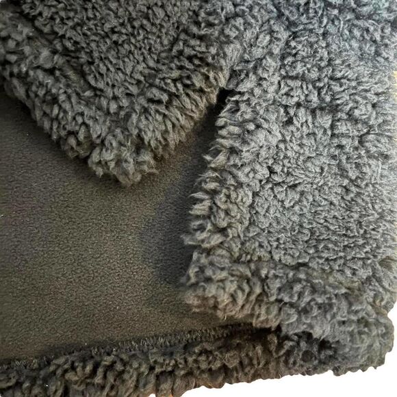 Summersalt Cozy High Pile Eco‎ Fleece Sweater Pullover Black Size M 0 - Picture 5 of 11